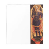 SAINT MICHAEL ARCHANGEL MET DRAGON NOTITIEBLOK (Voorkant)