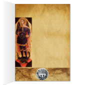 SAINT MICHAEL ARCHANGEL MET DRAGON Prayer (Binnen (Rechts))