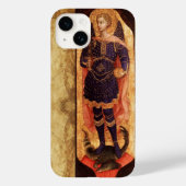 SAINT MICHAEL ARCHANGEL MET HET DRAGON OUDE PARCHM Case-Mate iPhone CASE (Achterkant)