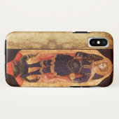 SAINT MICHAEL ARCHANGEL MET HET DRAGON OUDE PARCHM Case-Mate iPhone CASE (Achterkant (horizontaal))