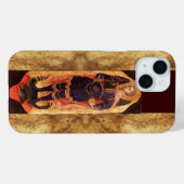 SAINT MICHAEL ARCHANGEL MET HET DRAGON OUDE PARCHM Case-Mate iPhone CASE (Achterkant (horizontaal))