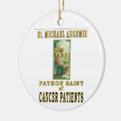 SAINT MICHAEL ARGEMIR KERAMISCH ORNAMENT (Links)
