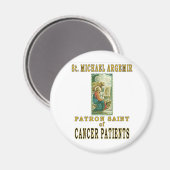 SAINT MICHAEL ARGEMIR MAGNEET (Voorkant / Achterkant)