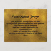 Saint Michael Briefkaart (Voorkant)