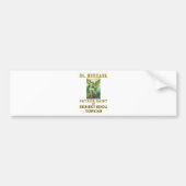 SAINT MICHAEL BUMPERSTICKER (Voorkant)