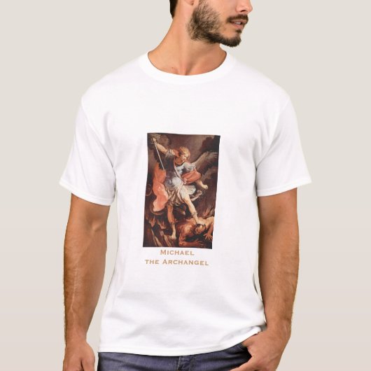 Saint Michael de Archangel door Reni T-shirt (Voorkant)