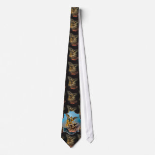Saint Michael de Archangel Necktie Stropdas