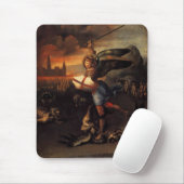 Saint Michael en de draak Muismat (Met muis)