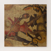 Saint Michael en de Dragon Legpuzzel (Verticaal)