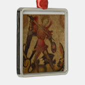 Saint Michael en de Dragon Metalen Ornament (Rechts)