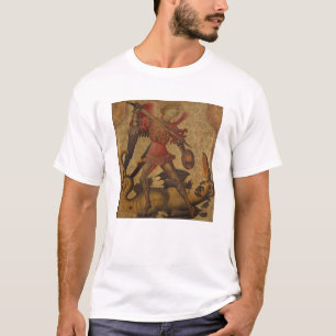 Saint Michael en de Dragon T-shirt