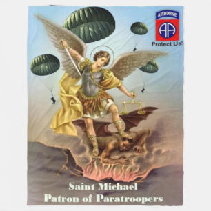 SAINT MICHAEL FLEECE DEKEN