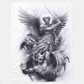 SAINT MICHAEL FLEECE DEKEN (Voorkant)