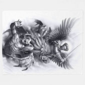 SAINT MICHAEL FLEECE DEKEN (Voorkant (Horizontaal))