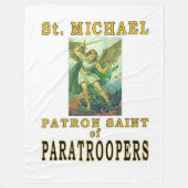 SAINT MICHAEL FLEECE DEKEN (Voorkant)