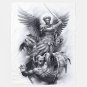 SAINT MICHAEL FLEECE DEKEN (Voorkant)