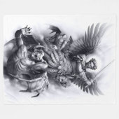 SAINT MICHAEL FLEECE DEKEN (Voorkant (Horizontaal))