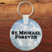 Saint Michael Forever - Basic Sleutelhanger (Voorkant)