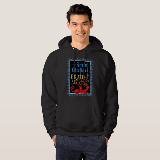 Saint Michael Hoodie (Voorkant volledig)