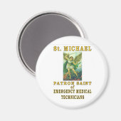 SAINT MICHAEL MAGNEET (Voorkant / Achterkant)