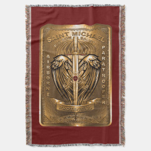 Saint Michael Patron Saint-Paratroopers Deken