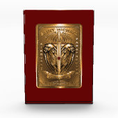 Saint Michael Patron Saint-Paratroopers Fotoblokken (Voorkant)