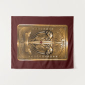 Saint Michael Patron Saint-Paratroopers Wandkleed (Voorkant (horizontaal))