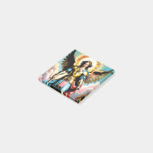 Saint Michael Post-it merkt op Post-it® Notes (Schuin)