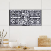 Saint Michael Poster (Keuken)