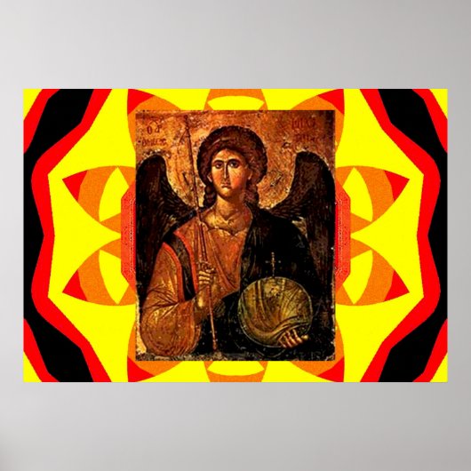 Saint Michael Poster (Voorkant)