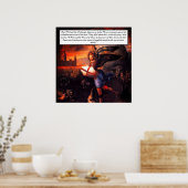 Saint Michael Prayer Poster (Keuken)