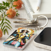 Saint Michael Sleutelhanger (Voorkant Rechts)