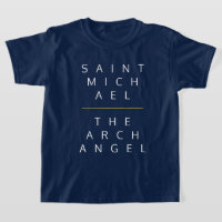 Saint Michael T-shirt - Unisex Navy