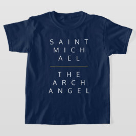 Saint Michael T-shirt - Unisex Navy