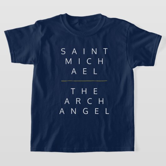 Saint Michael T-shirt - Unisex Navy (Laagn)