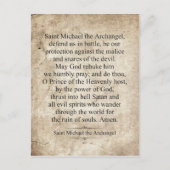 Saint Michael the Archangel Briefkaart (Voorkant)