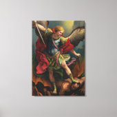 Saint Michael the Archangel Canvas Afdruk (Voorkant)