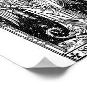 Saint Michael The Archangel Defeating Satan Christ Poster (Hoek)