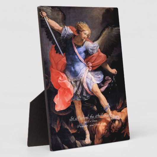 Saint Michael the Archangel Fotoplaat (Zijkant)