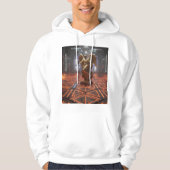 Saint Michael the Archangel – Gothic Angel Statue  Hoodie (Voorkant)