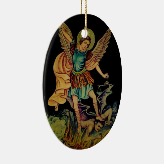 Saint Michael The Archangel Hanging Ornament (Rechts)
