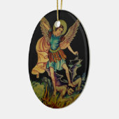 Saint Michael The Archangel Hanging Ornament (Links)