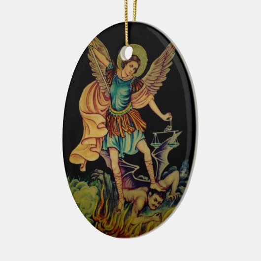 Saint Michael The Archangel Hanging Ornament (Links)