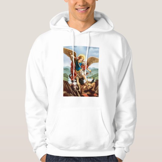 Saint Michael the Archangel Hoodie (Voorkant)