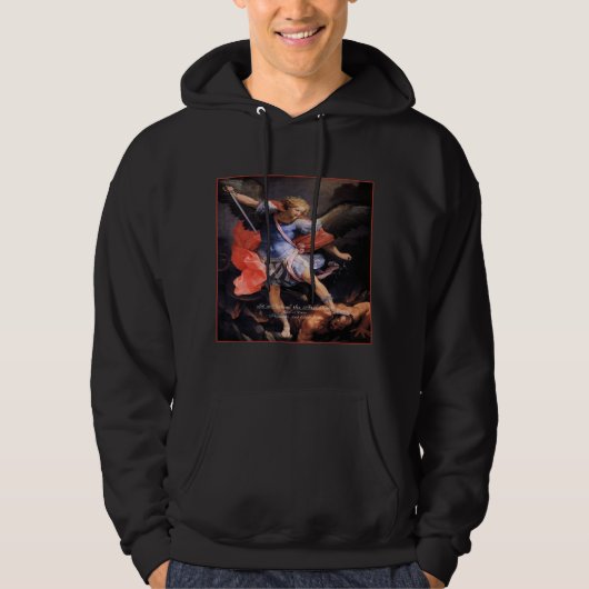 Saint Michael the Archangel Hoodie (Voorkant)