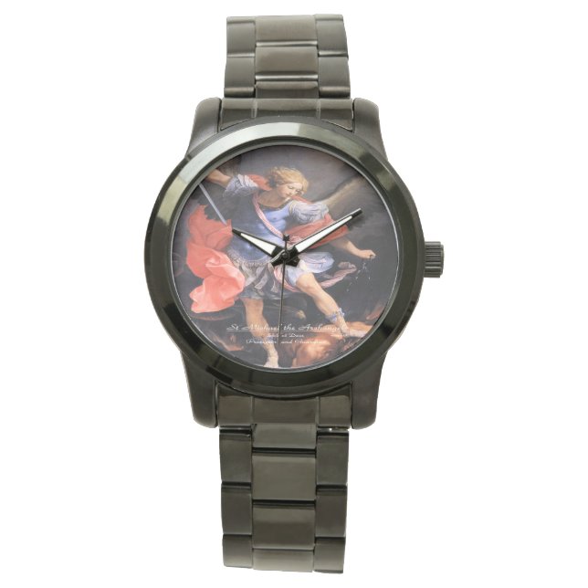 Saint Michael the Archangel Horloge (Voorkant)
