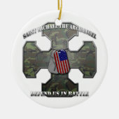 Saint Michael the Archangel Keramisch Ornament (Voorkant)