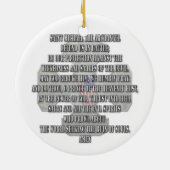 Saint Michael the Archangel Keramisch Ornament (Achterkant)