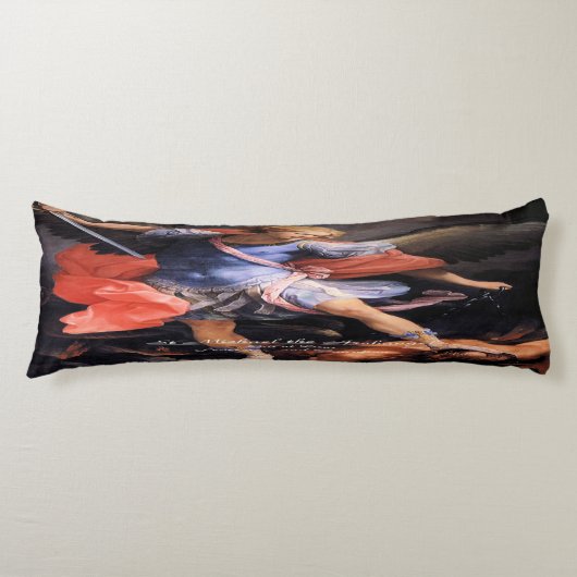 Saint Michael the Archangel Lichaamskussen (Voorkant)