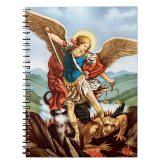 Saint Michael the Archangel Notitieboek (Voorkant)